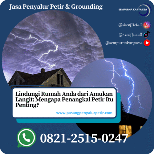 Keunggulan penangkal petir (1)