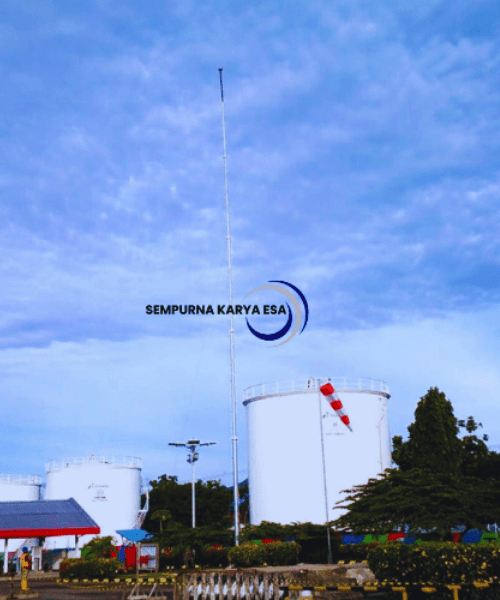 Pemasangan-Penangkal-Petir-Pertamina-Papua