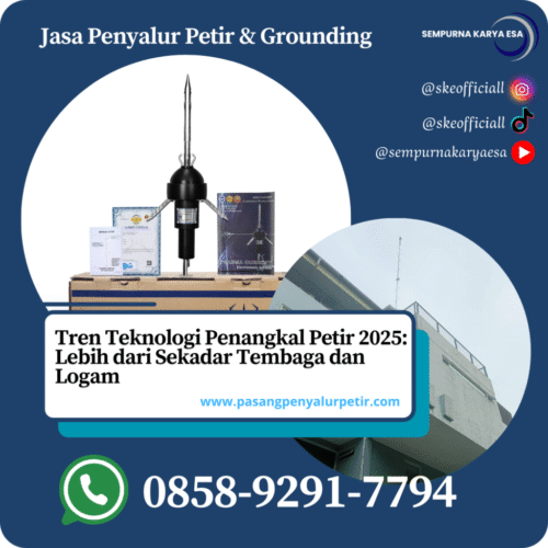 Tren teknologi penangkal petir 2025