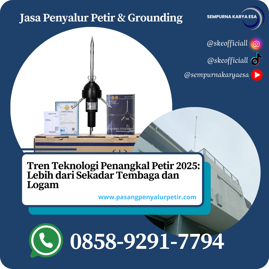 Tren teknologi penangkal petir 2025