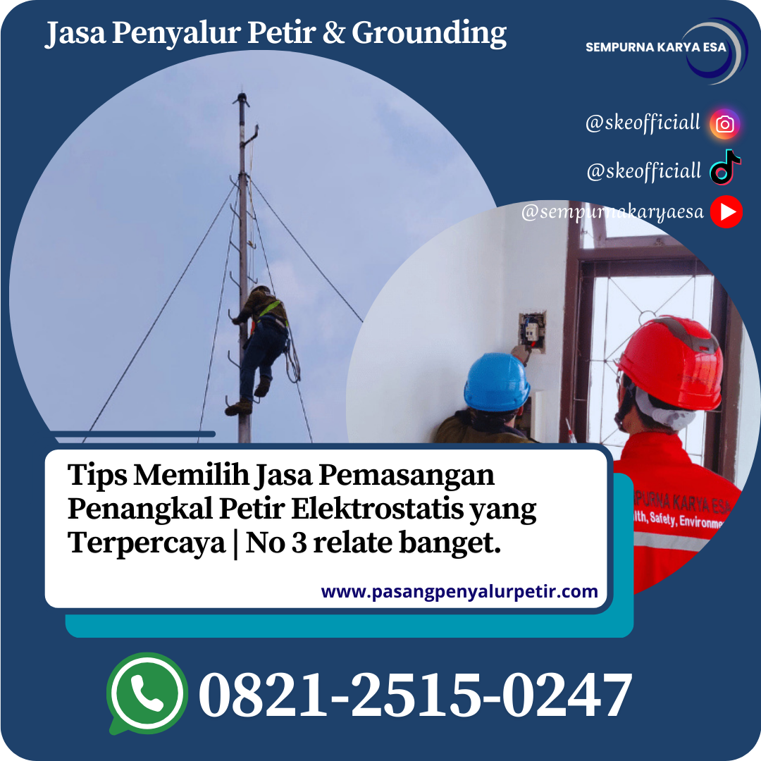 mengapa penangkal petir
