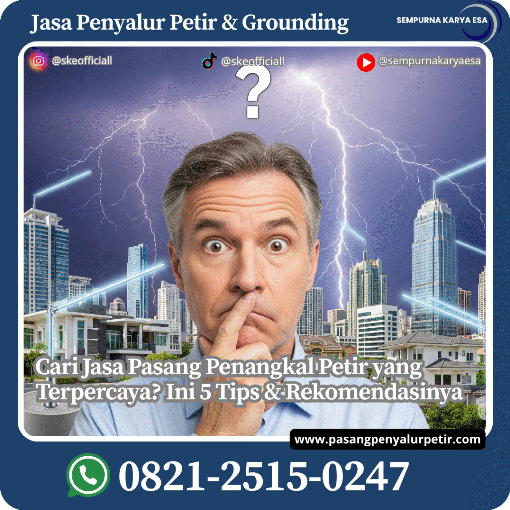 jasa pasang penangkal petir