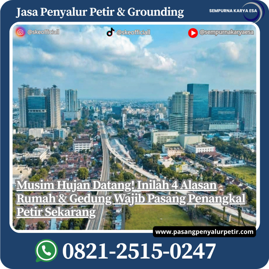 pasang penangkal petir