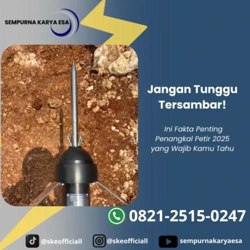 fakta penting penangkal petir