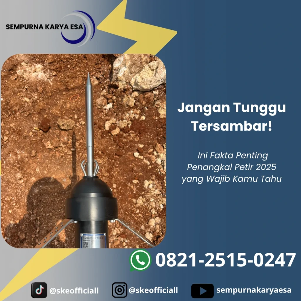 fakta penting penangkal petir 