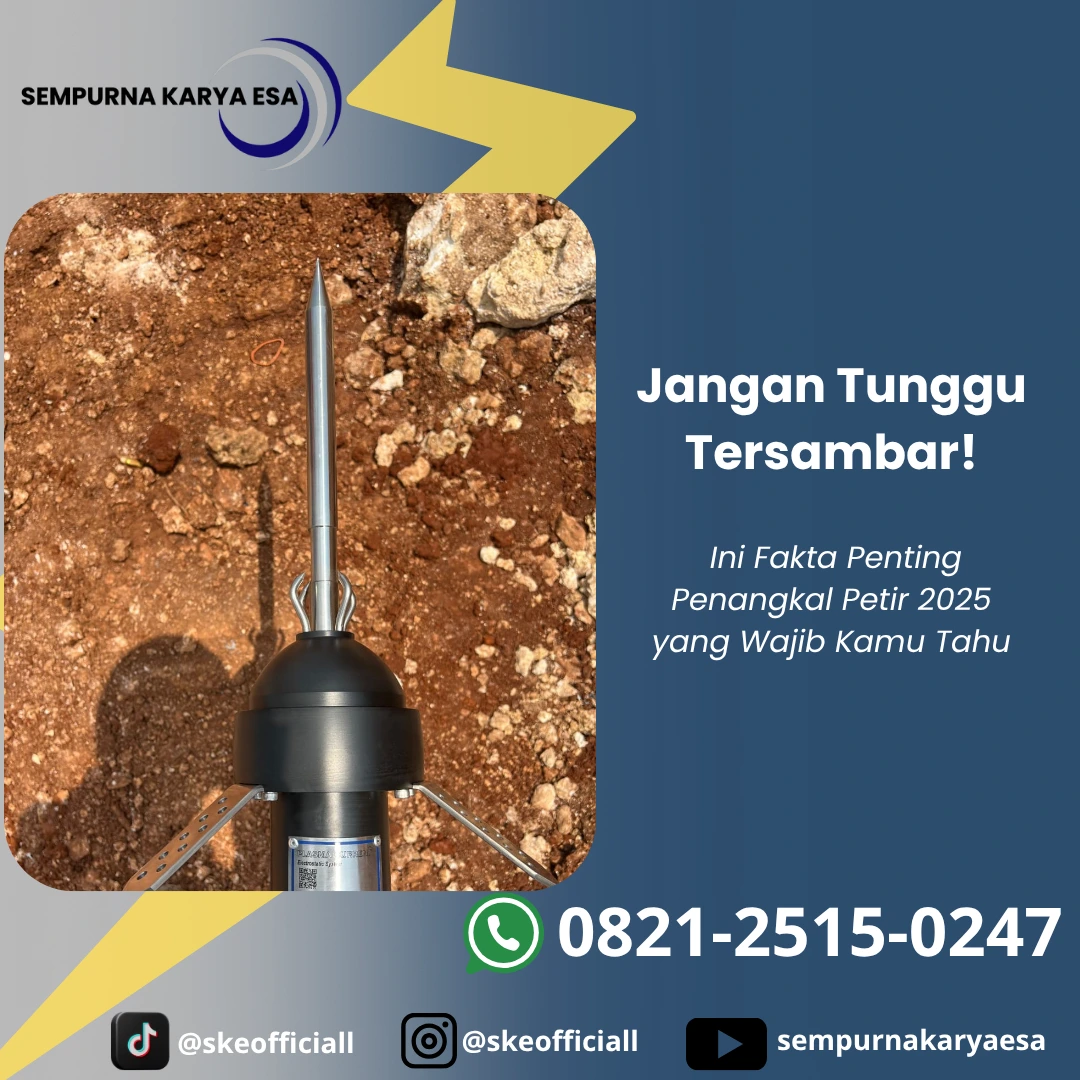 fakta penting penangkal petir