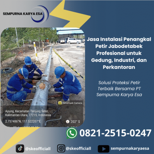 jasa pemasangan penangkal petir