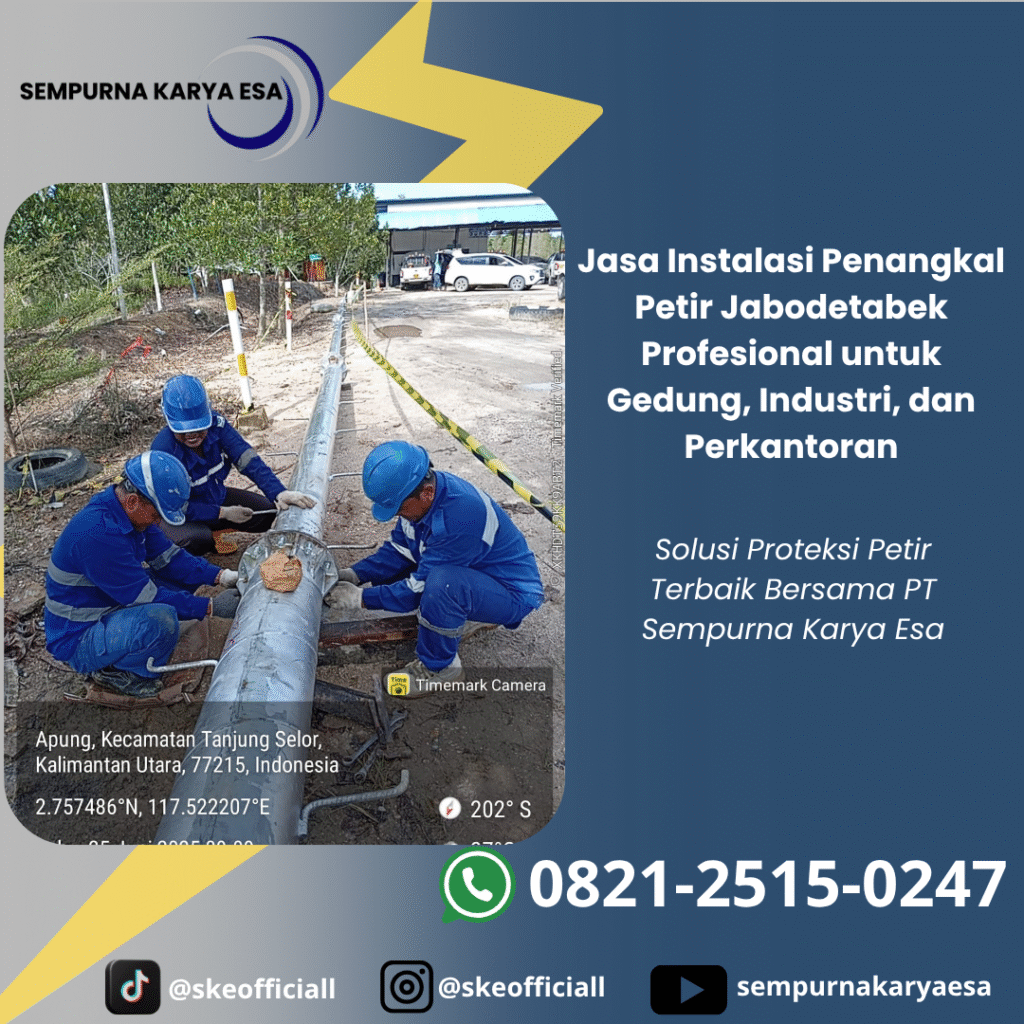 jasa pemasangan penangkal petir