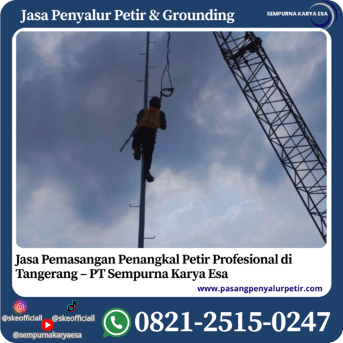 jasa pemasangan penangkal petir