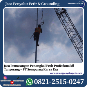jasa pemasangan penangkal petir