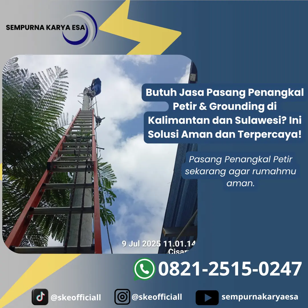 jasa penangkal petir sulawesi