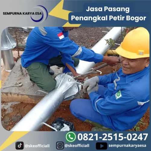 Jasa pasang penangkal petir bogor