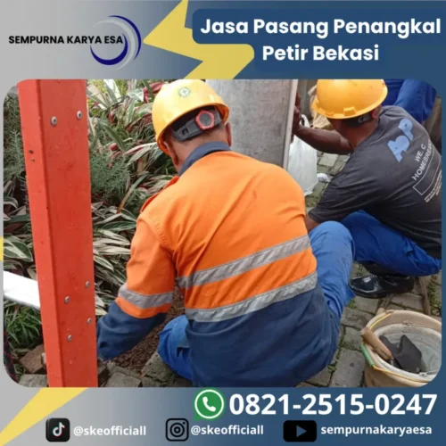 pasang penangkal petir bekasi