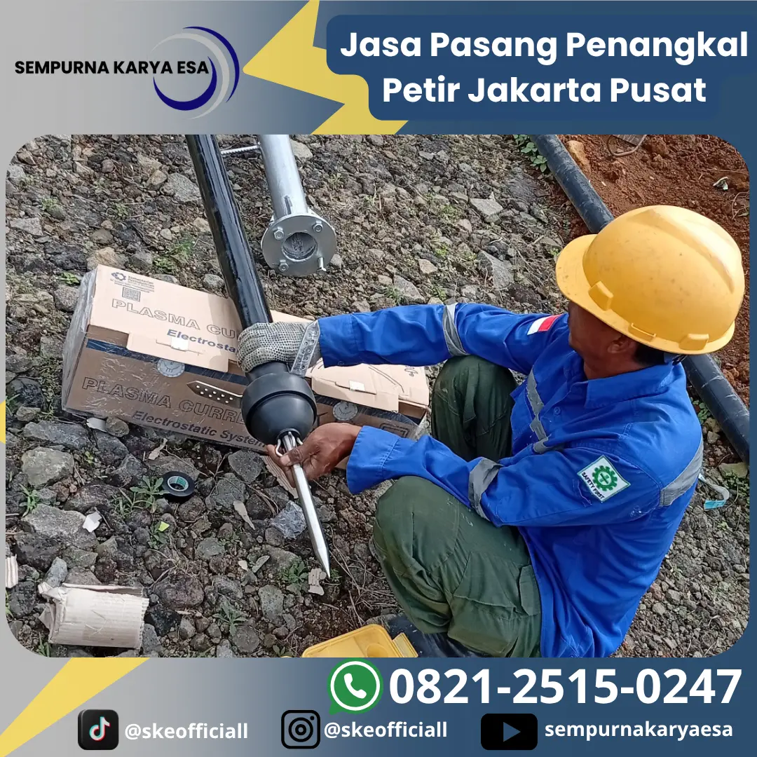 pasang penangkal petir jakarta pusat