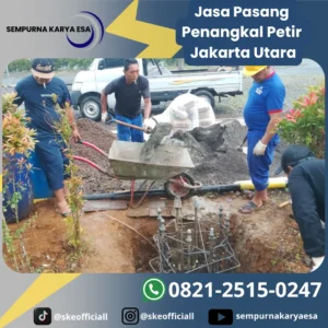 pasang penangkal petir jakarta utara