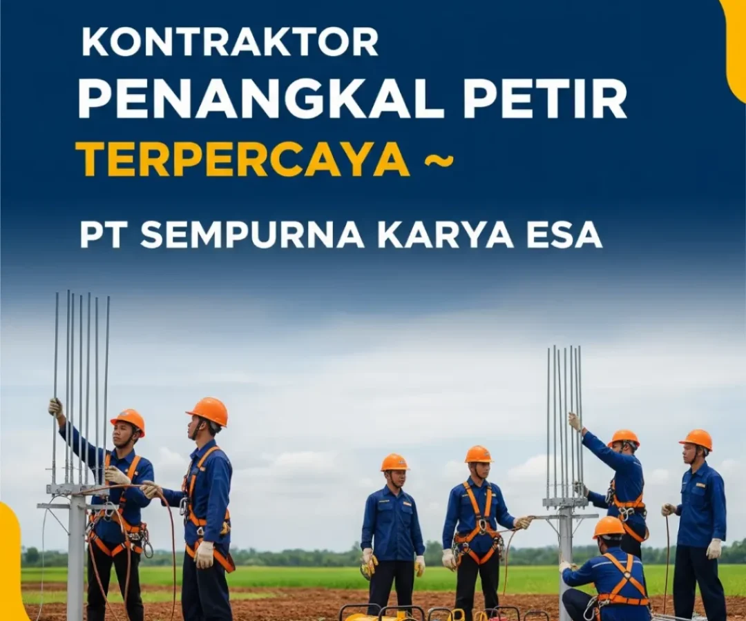 Jasa Pasang Penyalur Petir