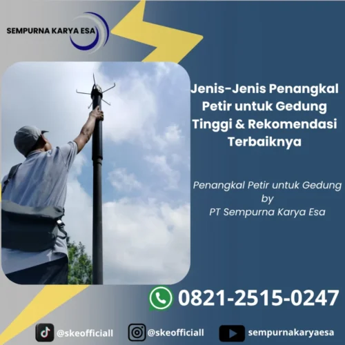 penangkal petir untuk gedung