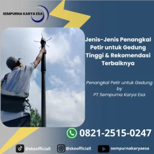 penangkal petir untuk gedung