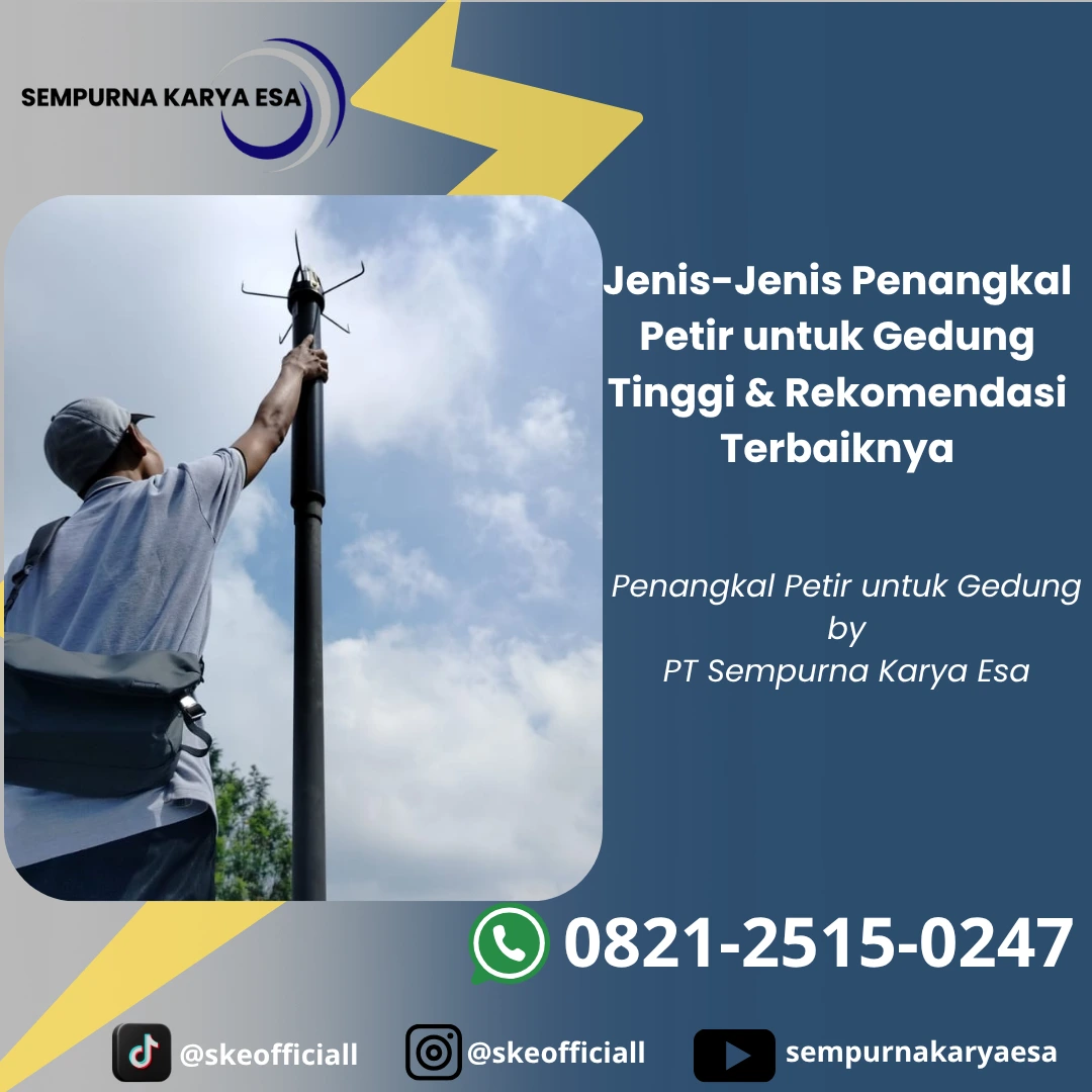 penangkal petir untuk gedung