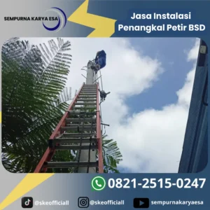 Jasa Instalasi Penangkal Petir BSD