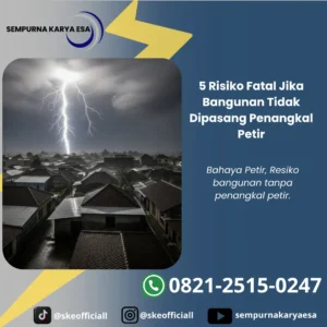 risiko tanpa penangkal petir