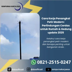 cara kerja penangkal petir