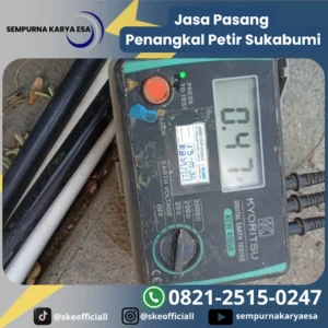 Jasa pasang penangkal petir sukabumi