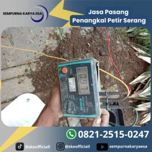 Jasa Pasang Penangkal Petir Serang