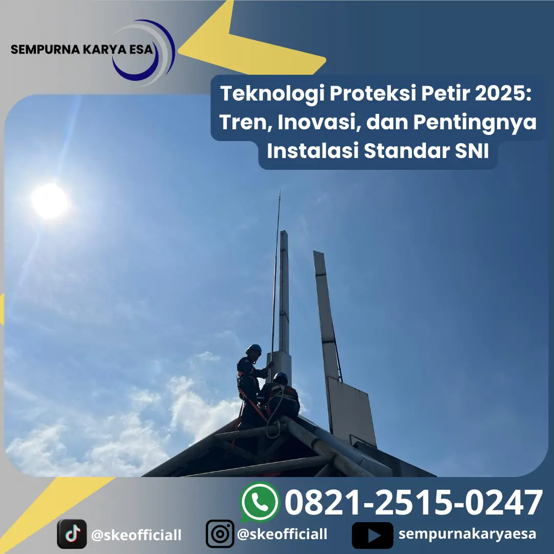 Teknologi proteksi petir 2025