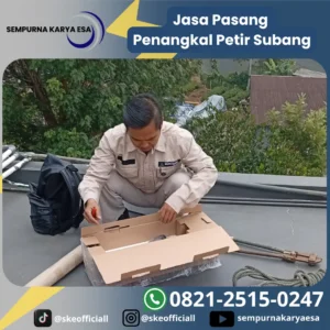 jasa pasang penangkal petir subang