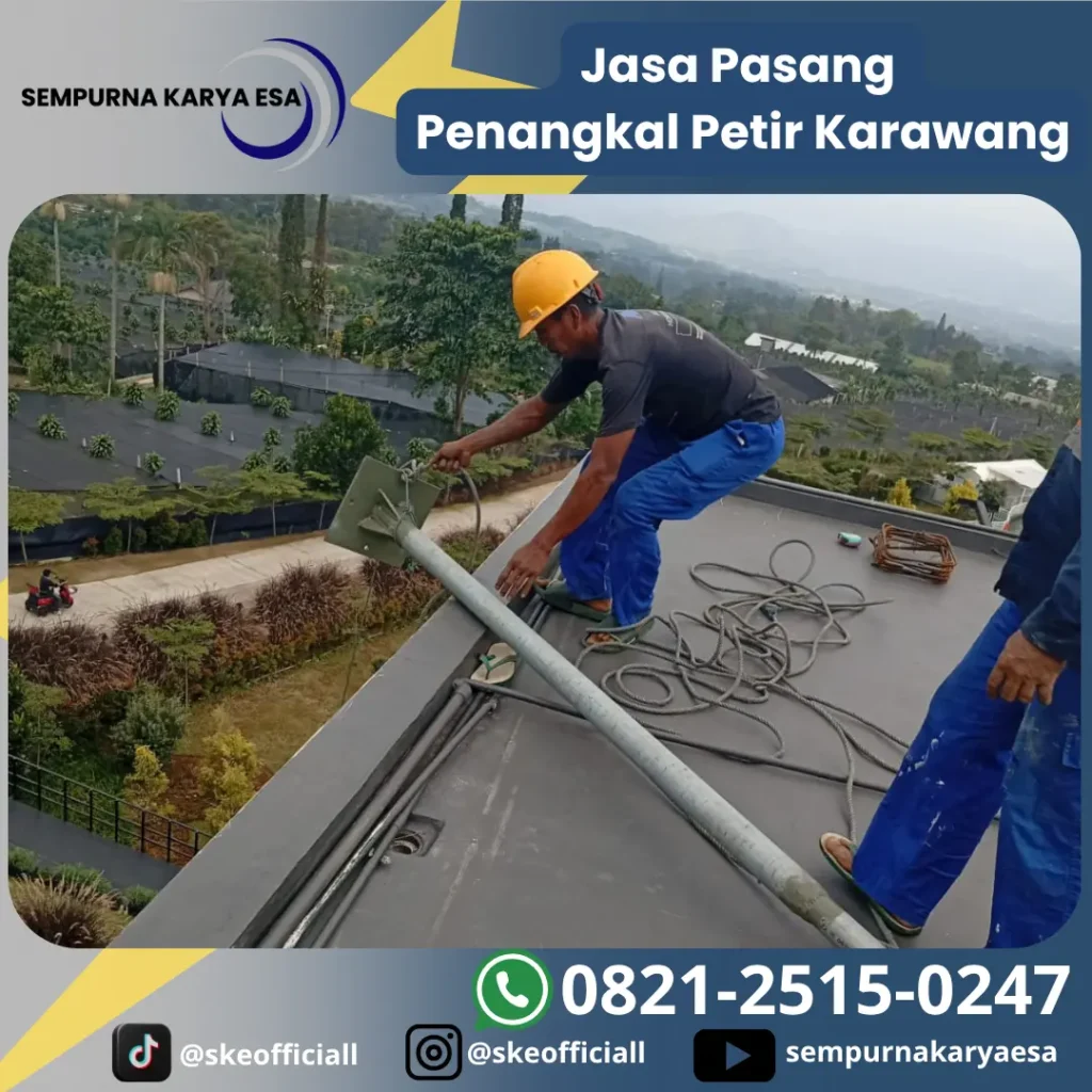 jasa pasang penangkal petir karawang