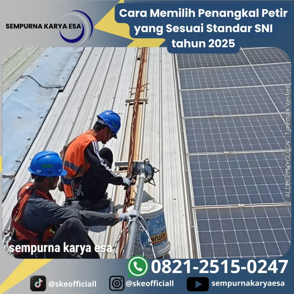 cara memilih penangkal petir