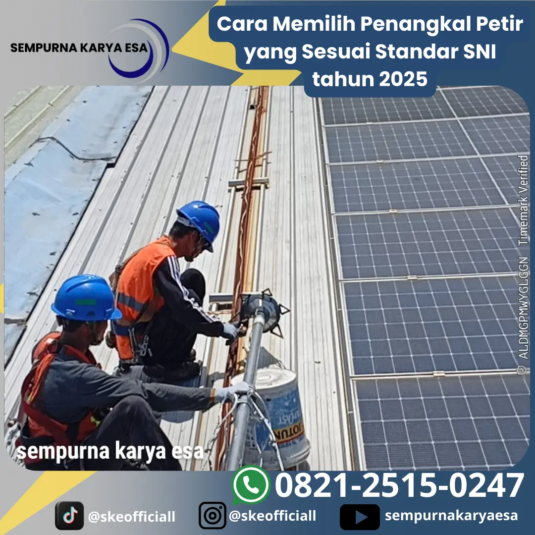 cara memilih penangkal petir
