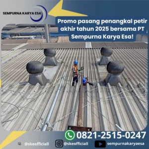promo pasang penangkal petir