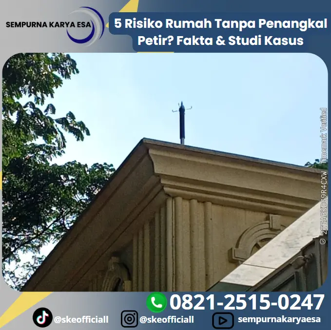 Rumah Tanpa penangkal Petir