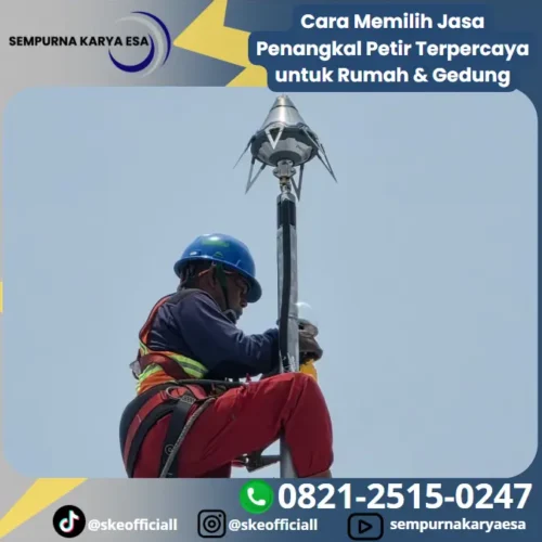 Cara Memilih jasa penangkal petir