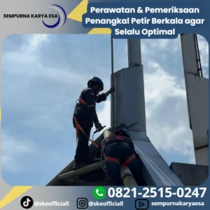 cara merawat penangkal petir
