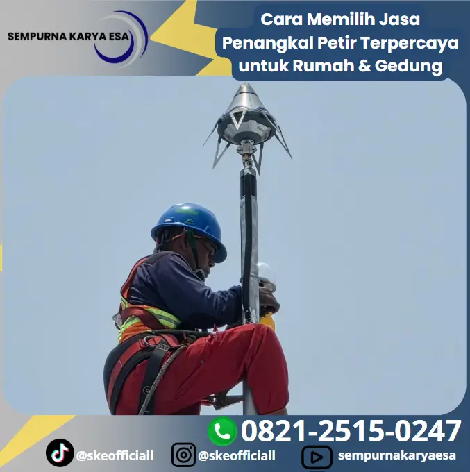 Cara Memilih jasa penangkal petir