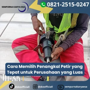 cara memilih penangkal petir