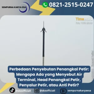 Perbedaan Penyebutan Penangkal Petir