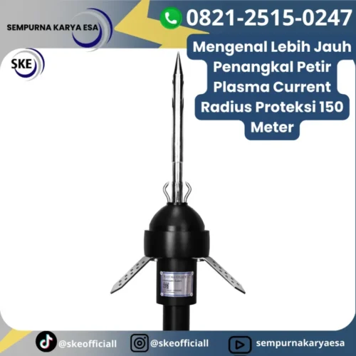 penangkal petir plasma current