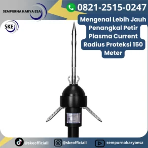penangkal petir plasma current