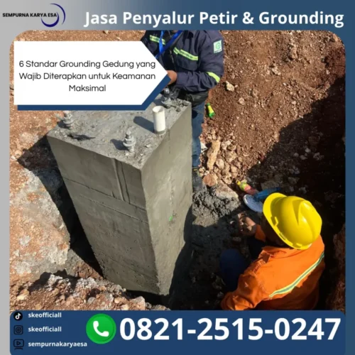 standar grounding gedung