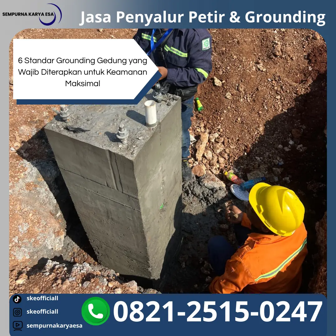 standar grounding gedung