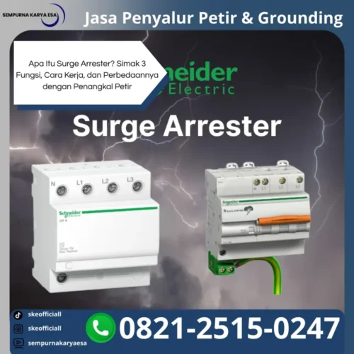 apa itu surge arrester