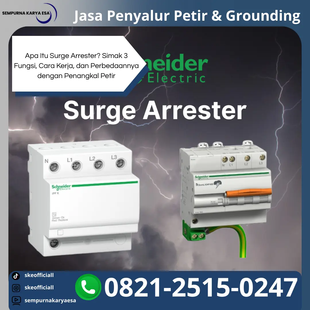 apa itu surge arrester
