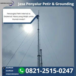 penangkal petir internal vs eksternal