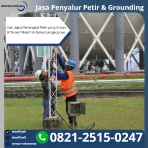 jasa pasang penangkal petir yang aman