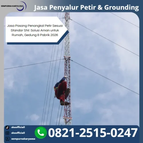 jasa pasang penangkal petir
