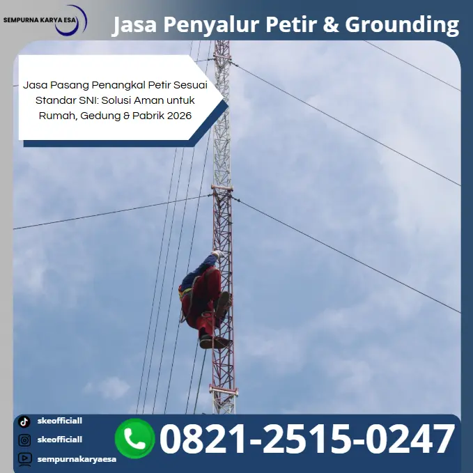 jasa pasang penangkal petir